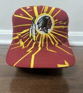Vintage Starter Snapback Hat Washington Redskins Collision NFL 90s Shockwave - Picture 1 of 8