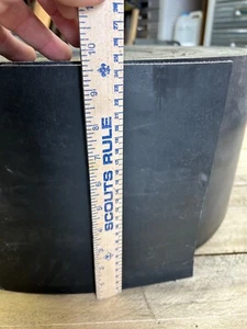 $10 Per foot Industrial Grade Rubber Conveyor Belt 5mm x 24.5mm (7/32” x9-1/4”) - Picture 1 of 3