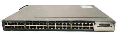 Cisco Catalyst WS-C3560X-48PF-L 48 RJ45 Ports  1 PSU 2 Fans - Image 1 of 4