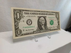 George Washington 2006 1 $ Fancy #F 44022044 I One Dollar - Bild 1 von 3