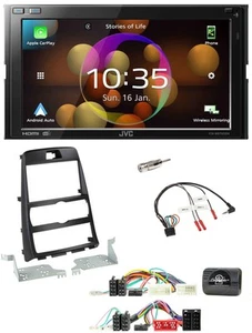 JVC DAB Lenkrad 2DIN Bluetooth USB Autoradio für Hyundai Genesis 2010-2013 schwa - Bild 1 von 11