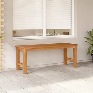 Teak Massiv Gartenbank Sitzbank Parkbank Gartenmöbel mehrere Auswahl vidaXL - Zdjęcie 1 z 9