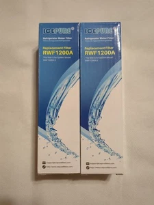 Paquete de 2 filtros de agua para refrigerador ICEPURE RWF1200A para LG y Kenmore NUEVO - Imagen 1 de 6