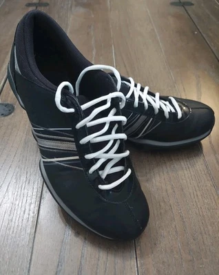 Nike Delight Golf Shoes TAC Cleat Black White Leather Women Size 8.5 - Image 1 of 4