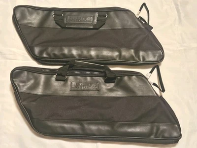 2 HARLEY DAVIDSON Angle Canvas Saddlebag Luggage Liners NEW - Image 1 of 4