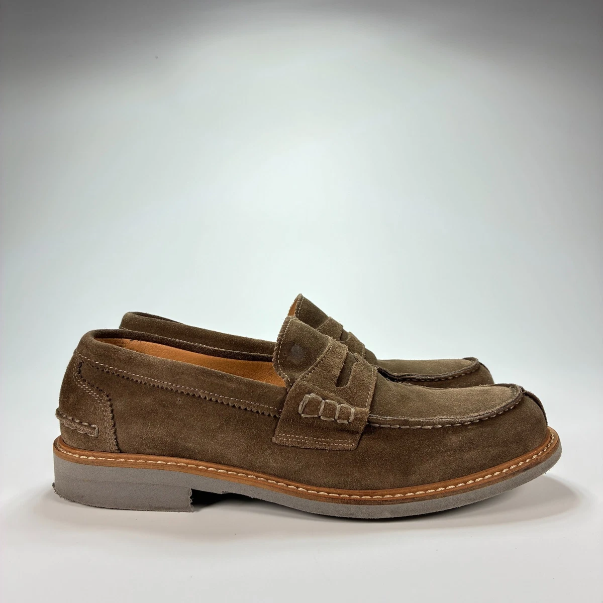 Florsheim Damen Sicherheitsschuhe Polaris | Kupfer Leder, Größe 7.5 D | Zehenkappe ASTM F-2413, Rutschfest