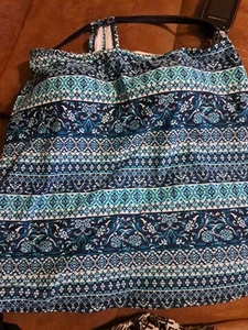 Womens Kona Sol 16W  Green And Blue Geometric Pattern Tank Top Racerback Swim... - Picture 1 of 3