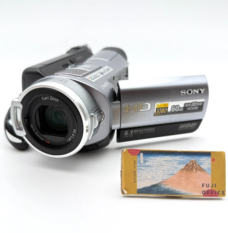 Sony Handycam HDR-SR7 HD Camcorder 60GB HDD 10x Optical Zoom Tested Japan - Image 1 of 4