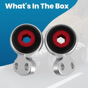 Par de bujes de brazo de control delantero de alta resistencia LH RH para BMW E46 E85 325i 330i Z4 - Imagen 1 de 14