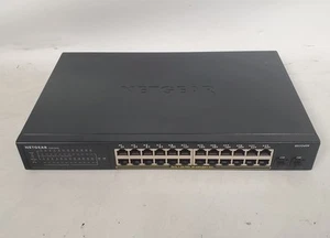 Netgear S350 Series 24-Port Gigabit PoE+ Ethernet Smart Manage Pro Switch - Picture 1 of 8