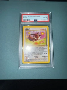 2000 Pokémon Italian Jungle Eevee #51 PSA 6 EX-MT – POP  1.  - Picture 1 of 2