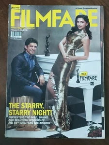 INDIA FILM MAGAZINE: FILMFARE FEB 26, 2014 AWARDS SPECIAL NIGHT, DEEPIKA, FARAHA - Picture 1 of 1