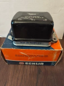 NOS Echlin VR122 12 Voltage Regulator 12 Volt, Pos. or Neg. Ground Made in USA - Picture 1 of 15