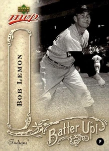 2005 Upper Deck MVP #BU-6 Bob Lemon Batter Up! - Picture 1 of 2