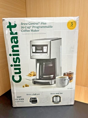 Cuisinart Brew Central Plus Cafetera Programable 14 Tazas, Inoxidable, Foto 1 de 3