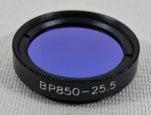 Nah-IR-Bandpassfilter für Bildverarbeitungsbereich 820-910 nm BP850-25,5 passend für M25,5 - Bild 1 von 6