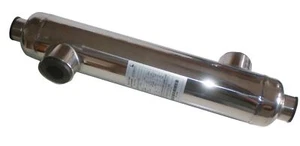 Wärmetauscher Edelstahl 45 kW Pool Schwimmbad Heizung - Bild 1 von 3