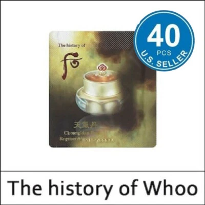 The History Of Whoo Cheongidan Hwa hyun Eye Cream 1ml x 40pcs Korea Cosmetics - Imagem 1 de 2