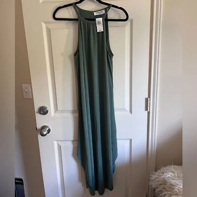 Vestido sin mangas verde azulado para mujer Foto 1 de 3