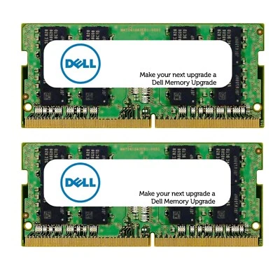 New Dell 32GB (2X 16GB ) DDR4PC4-19200 2400MHZ SNP821PJC/16GB Sodimm Memory Ram - Image 1 of 4