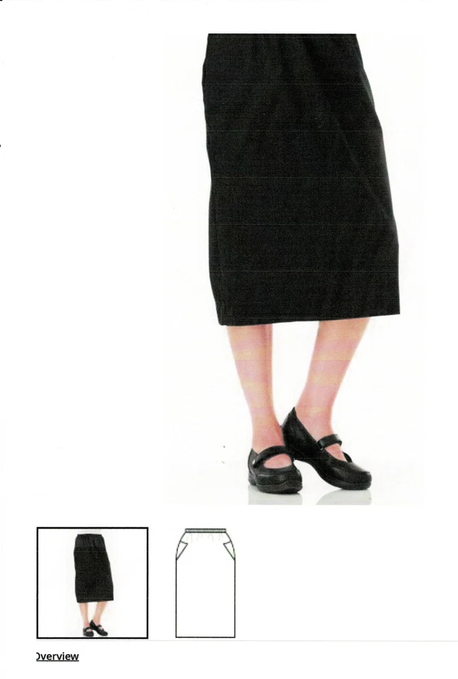 Falda cintura elástica Swan Fundamentals blanca Foto 1 de 1