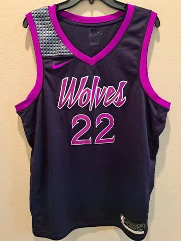 Prince Purple City Edition Nike Swingman Andrew Wiggins Timberwolves Jersey Cover