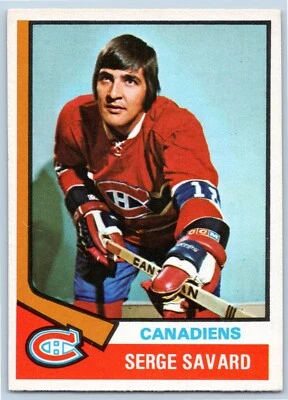 SERGE SAVARD 1974-75 O-PEE-CHEE 74-75 NO 53 EXMINT+          27154 - Image 1 of 2