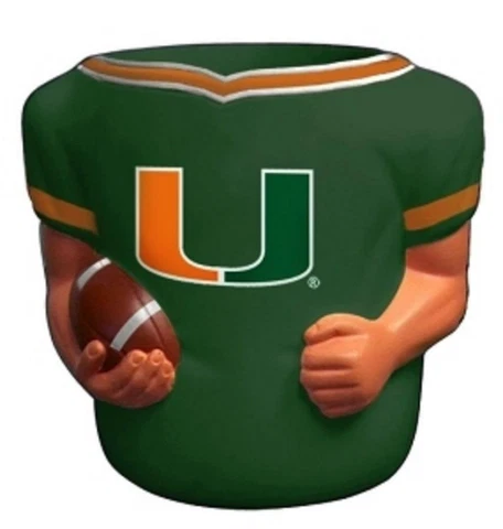 Miami Hurricanes Jersey Can Cooler [NEW] NCAA Holder Bottle Drink Beer Cover