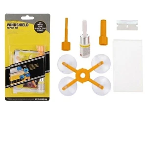 Kit Vetro Auto Riparazione Parabrezza Vetri Resina Ripara Crepe Schegge Graffi - Foto 1 di 4