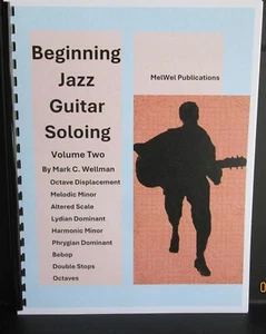 ** Sale** Jazz Guitar Instruction,  "Beginning Jazz Guitar Soloing", Volume Two  - Picture 1 of 4