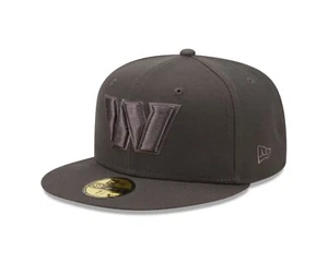 Washington Commanders New Era Slate Color Pack 59FIFTY Fitted Hat- Gray - Picture 1 of 7