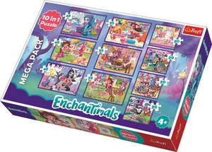 Trefl 10 in 1 20, 35 und 48 Teile Mattel Zaubersprüche Bodenpuzzle NEU - Bild 1 von 11