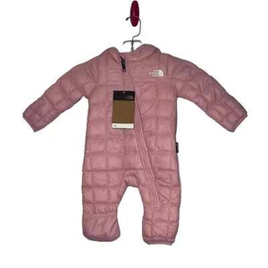 North Face Niños 6 Mo Rosa Thermoball Traje de Nieve Nuevo con Etiquetas - Imagen 1 de 6