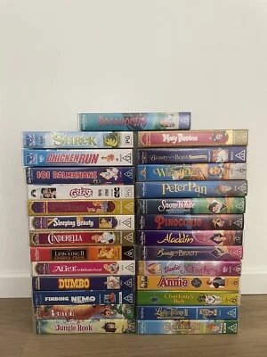 Assorted VHS Videos - Walt Disney Classics Video Tapes - image 1 of 4