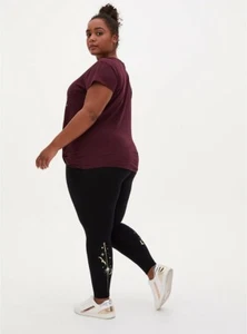 Leggings tórridos Harry Potter varita búho recortado nuevos con etiquetas nuevos 5X - Imagen 1 de 6