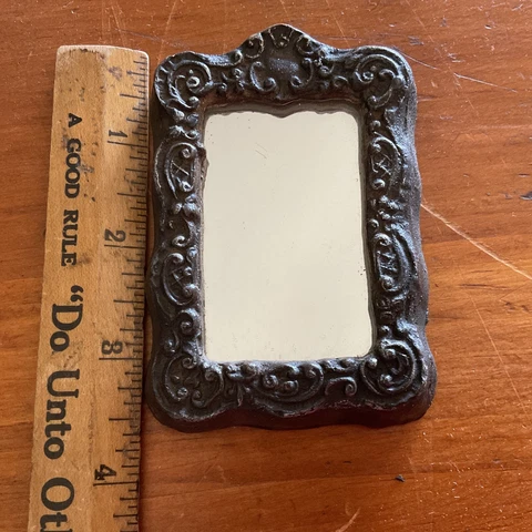 Vtg.Gargoyles Studio Wall Mirror GOTHIC Brooklyn Plaster 3 original Cover