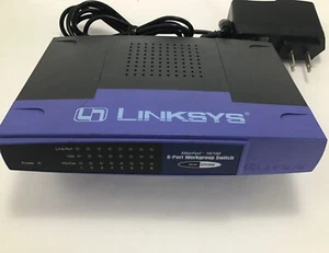 Linksys EtherFast (EZXS88W Version 2.0) 8-Ports Workgroup External Switch - Picture 1 of 4