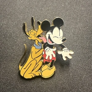 Mickey and Pluto - Laughing - Disney Pin 81535 - Picture 1 of 2