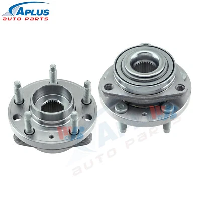 Par de bujes de cojinete de rueda delanteros o traseros para Pontiac Solstice 2006 2007 2008 sin ABS Foto 1 de 4