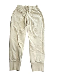 REUBEN OLIVER French Terry Joggers in Off White - Picture 1 of 5