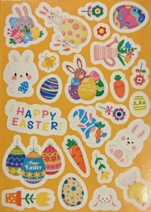 Easter Egg Stickers! Happy Easter! Stickers for your eggs! Happy Easter! - Picture 1 of 3