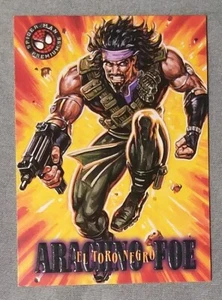 Tarjeta coleccionable Spider-Man Premium 1996 12 El Toro Negro - Imagen 1 de 2