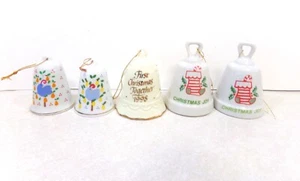 5 CAMPANAS DE NAVIDAD 1998 AGC 1986/88 LILLIAN VERNON DE COLECCIÓN JAPÓN - Imagen 1 de 3