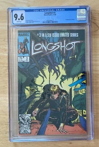 Longshot 3 CGC 9.6 NM+ 1st appearance of Mojo! Arthur Adams - Picture 1 of 1
