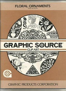 Libro Clip Art: Ornamenti Floreali Fonte Grafica Clip Art GS-313 - Foto 1 di 2