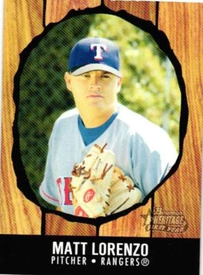 2003 Bowman Heritage #278 Matt Lorenzo - Image 1 of 2
