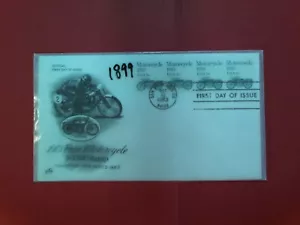 U. S.Stamp FDC-1899 Coil -Motorcycle 1913  -Art Craft cachet-comb. shipping - Picture 1 of 1