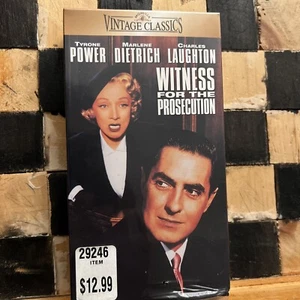 Witness for the Prosecution (VHS, 1992, Vintage Classics) - Picture 1 of 7