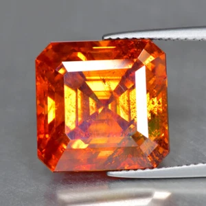 19.34Ct Splendid Fine Sparkles Unheated Yellowish Orange Sphalerite Gemstone - Picture 1 of 2