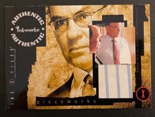 X-FILES SEASON 9 PIECEWORKS PW3 SKINNERS AUTHENTIC SHIRT SUNSHINE DAYS INKWORKS